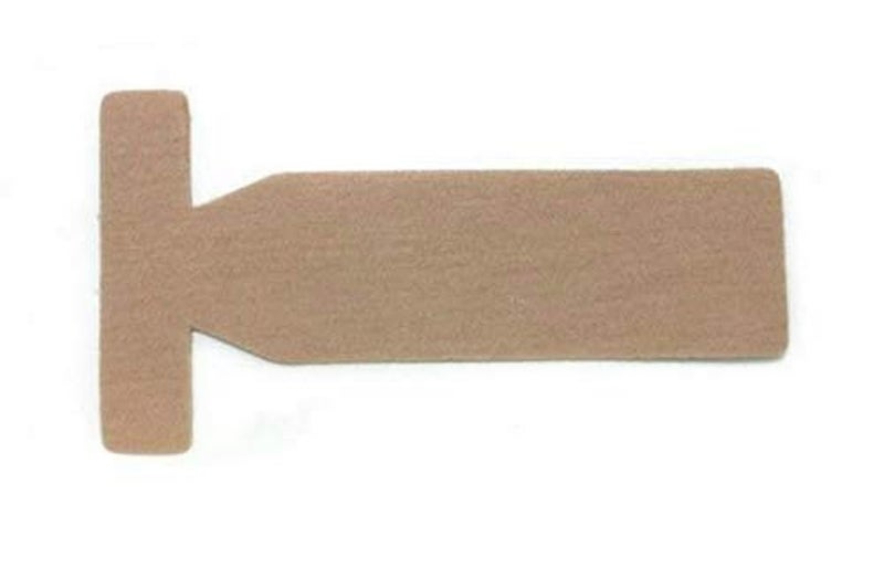 265031 Stein's Moleskin Turf Toe Straps, Tan, Pack of 100
